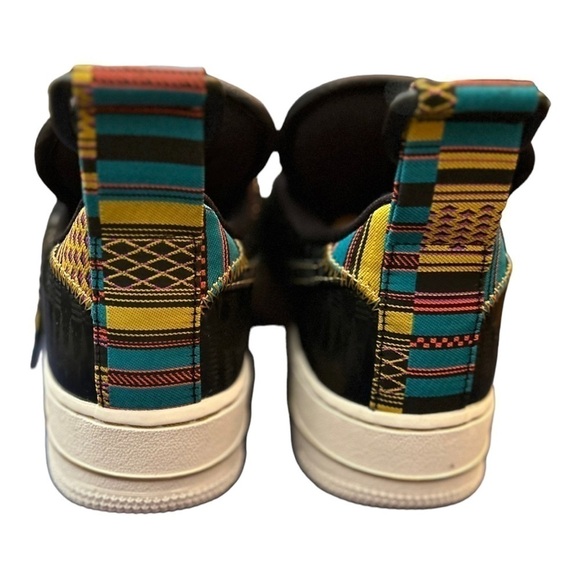 Nike Air Force 1 Utility Bhm QS "Black/Metallic Gold" Men's Shoe - Picture 9 of 13